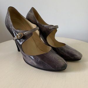 Jimmy Choo Black and Grey Heels